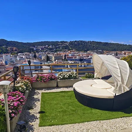 Apartamento Luna With Jacuzzi, 5mins Walking To The Beach, Sea And Castle View Big Terrace Tossa de Mar