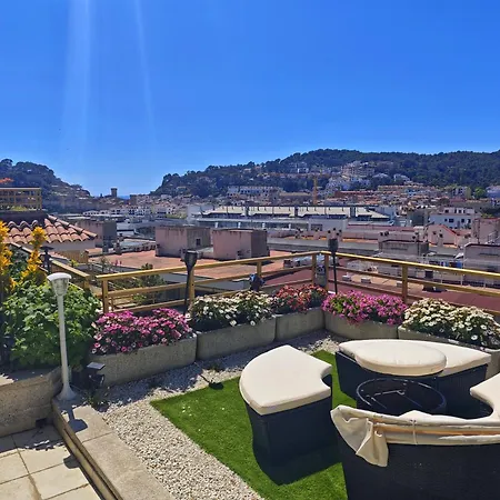 Luna With Jacuzzi, 5mins Walking To The Beach, Sea And Castle View Big Terrace Tossa de Mar